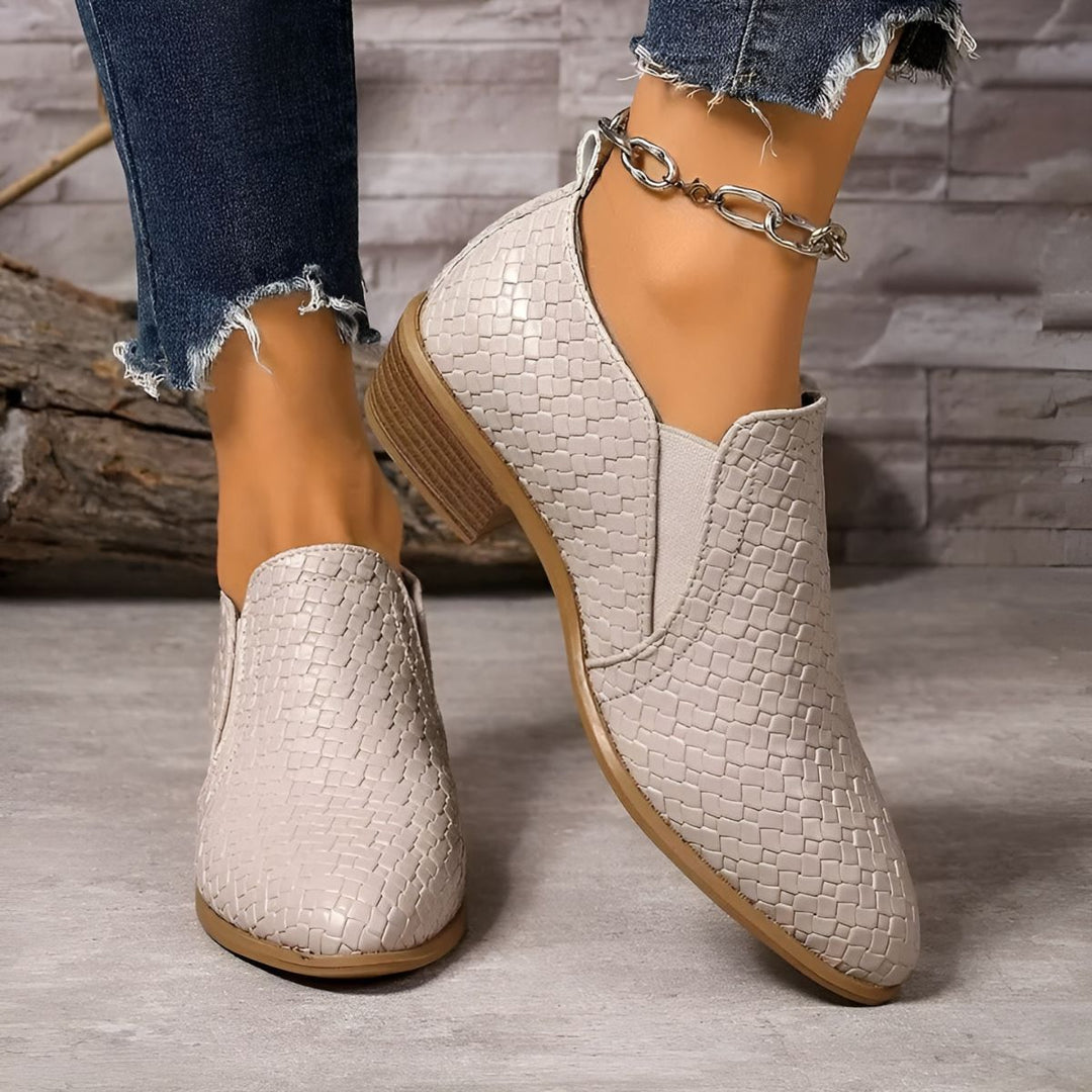 Myrthe - Orthopedic Leather Oxford Shoes