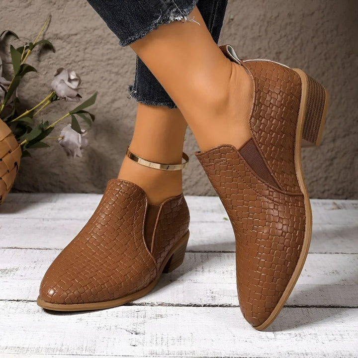 Myrthe - Orthopedic Leather Oxford Shoes