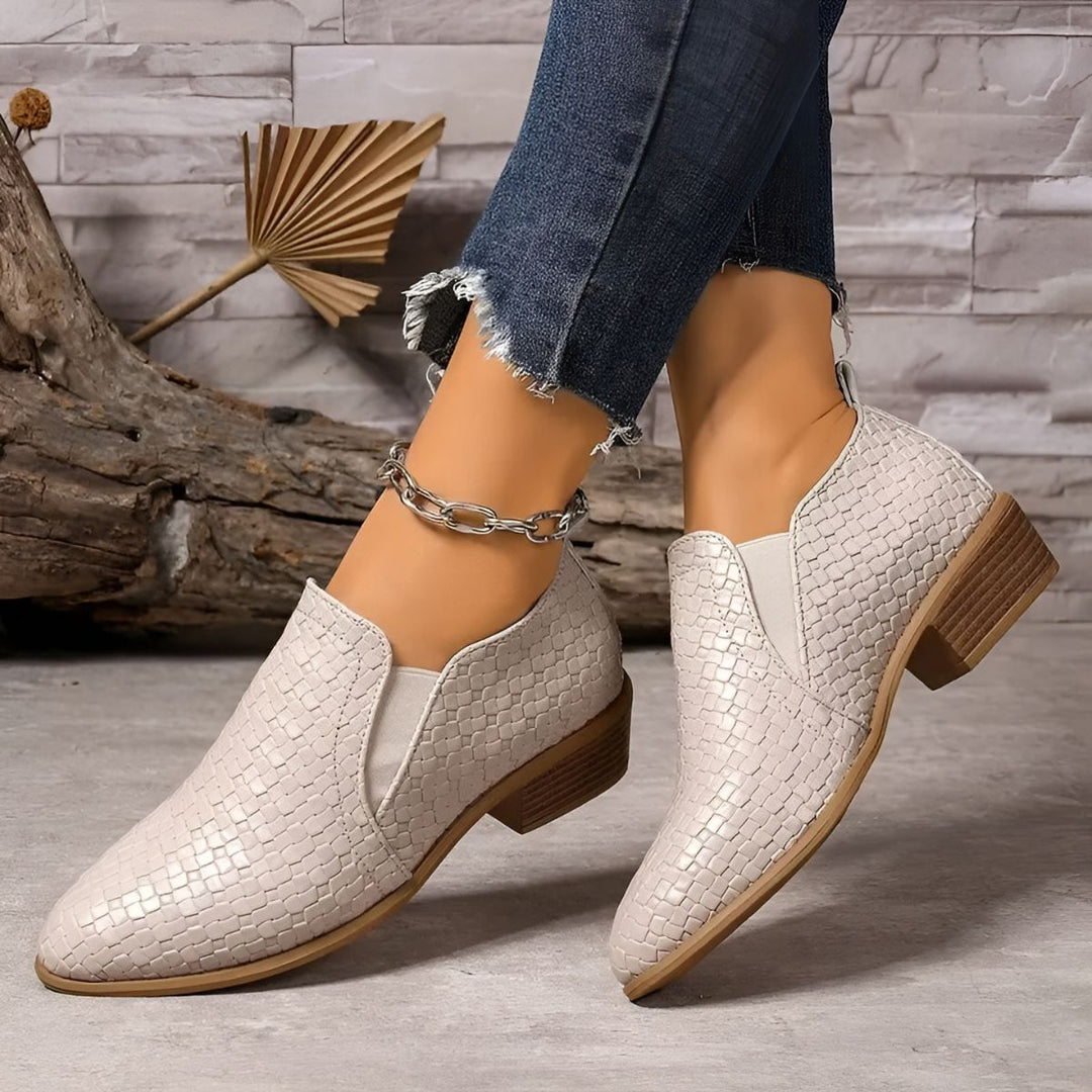 Myrthe - Orthopedic Leather Oxford Shoes