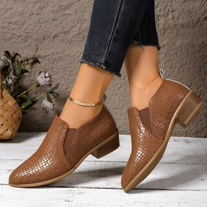 Myrthe - Orthopedic Leather Oxford Shoes