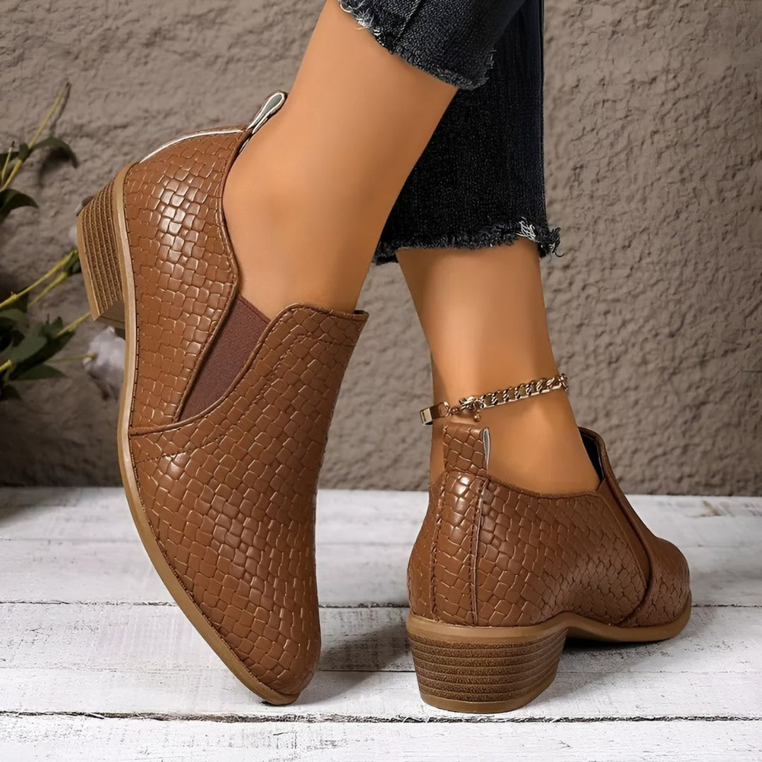 Myrthe - Orthopedic Leather Oxford Shoes