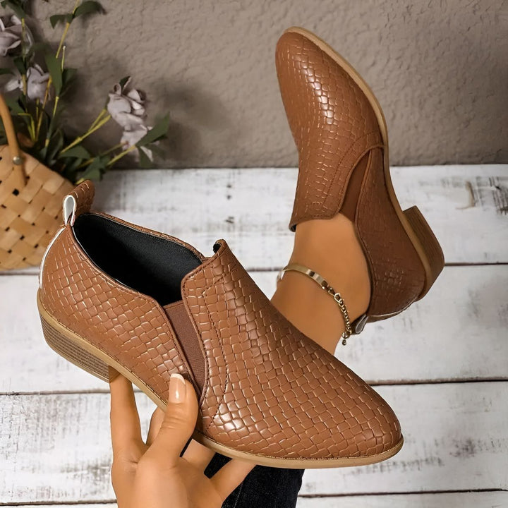 Myrthe - Orthopedic Leather Oxford Shoes