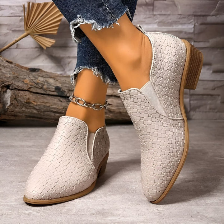 Myrthe - Orthopedic Leather Oxford Shoes