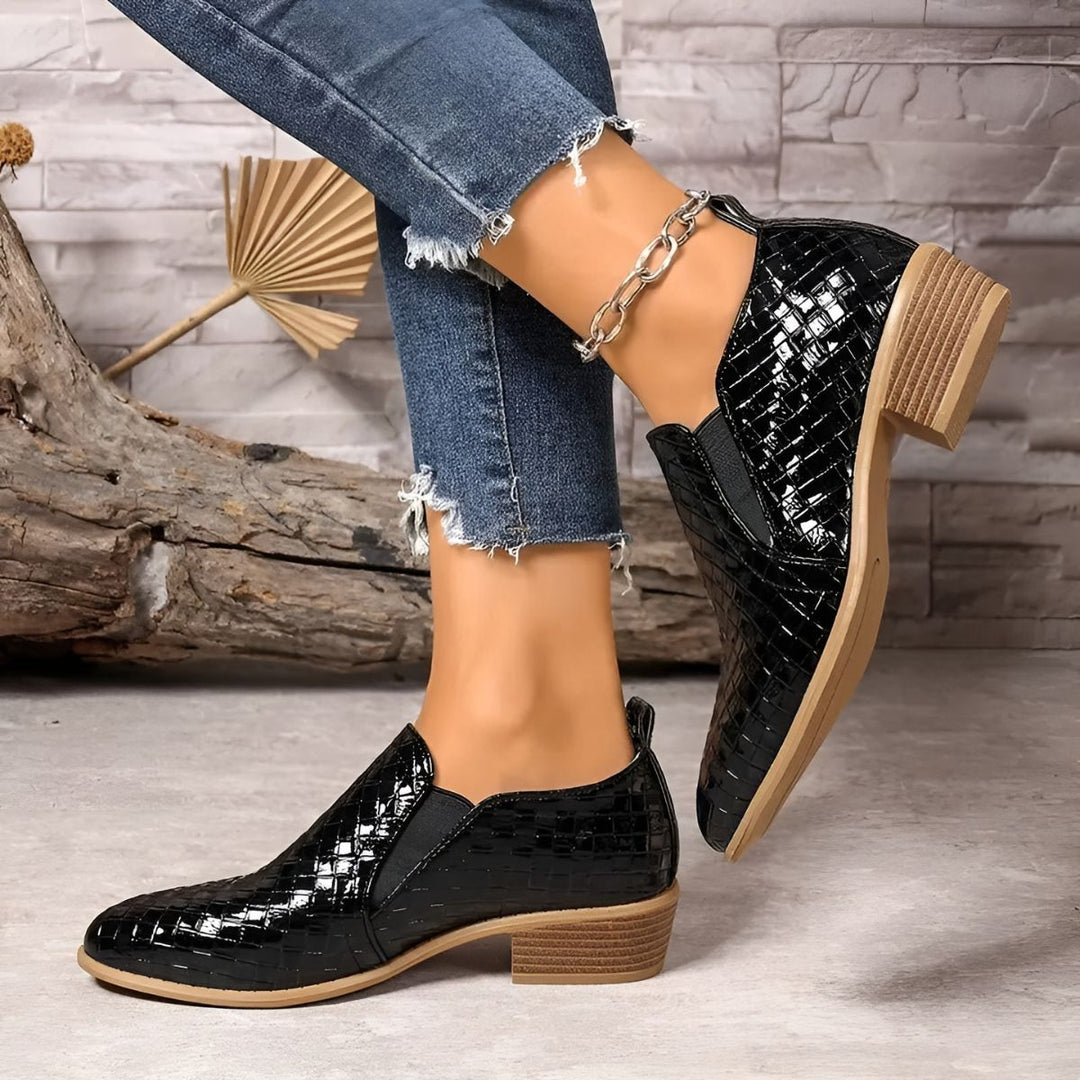 Myrthe - Orthopedic Leather Oxford Shoes